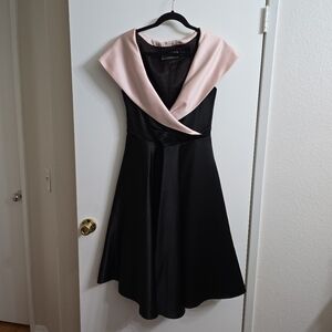 Jessica Howard Black and Pink Dress